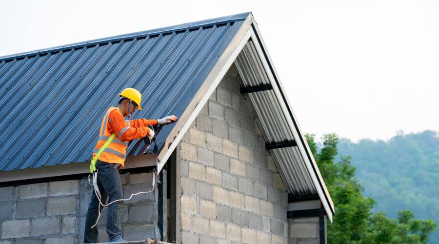 Professional metal roof installation in Arabi, GA